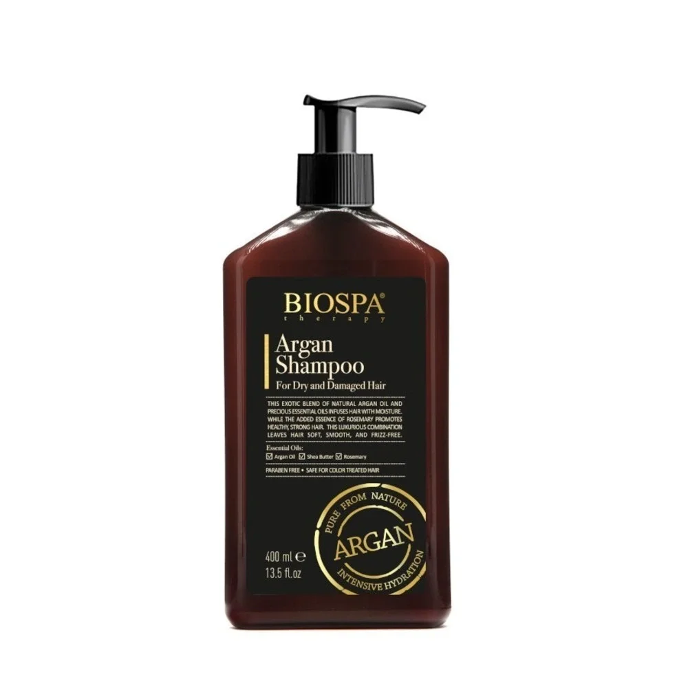 BIOSPA Therapy Argan Shampoo Conditioner Leave-On Hair Care Set 13.5oz x3
